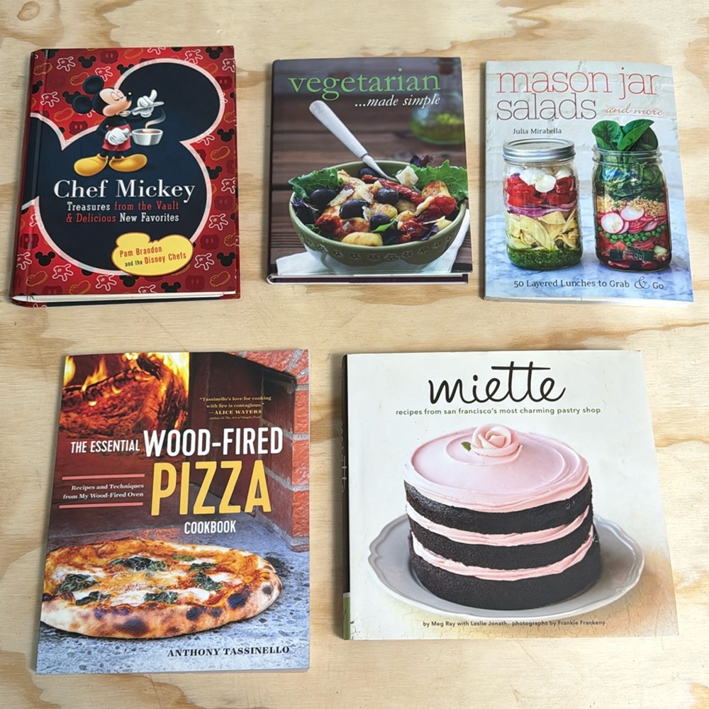 Cookbooks (set of 5)